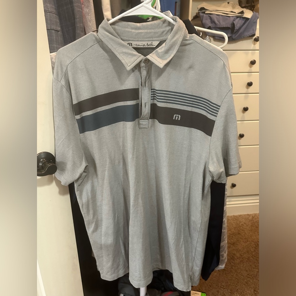 Travis Mathew golf shirt